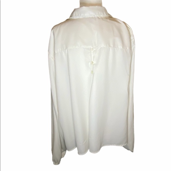 CHARLOTTE RUSSE Button Down Blouse Plus Size 3x - Picture 7 of 7